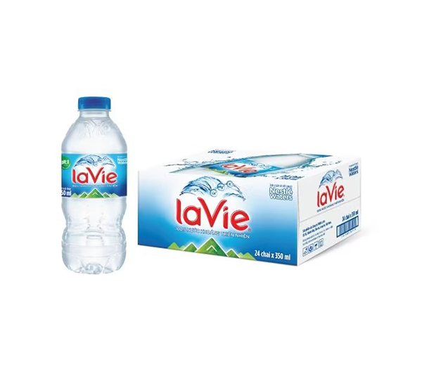Nước uống cao cấp Lavie 350ml />
                                                 		<script>
                                                            var modal = document.getElementById(